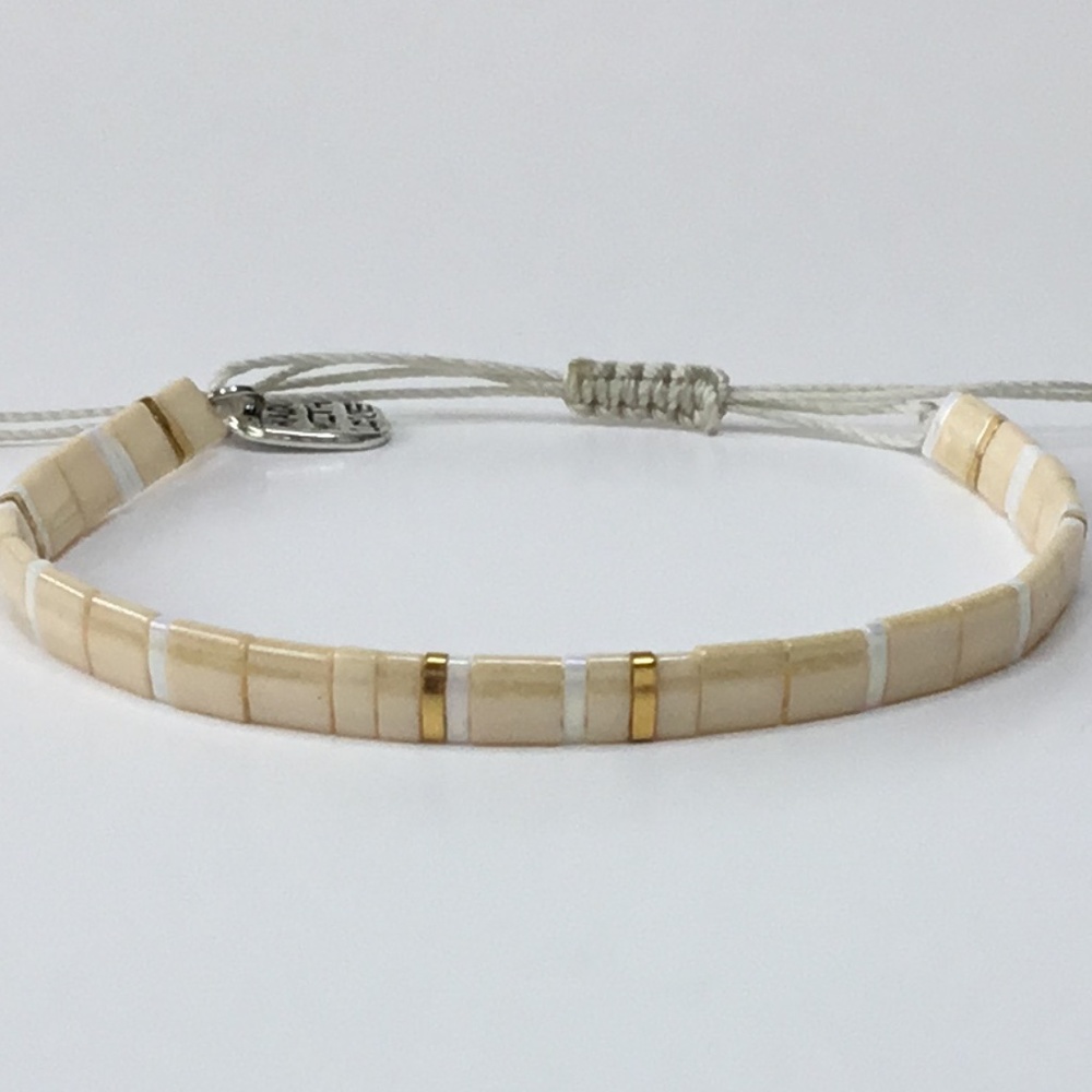🆕 Miyuki tila bead bracelet